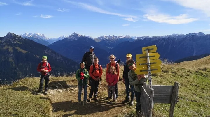 Blick nach Osten (Thaneller und Zugspitze) | © DAV Biberach Blick nach Osten (Thaneller und Zugspitze) | © DAV Biberach