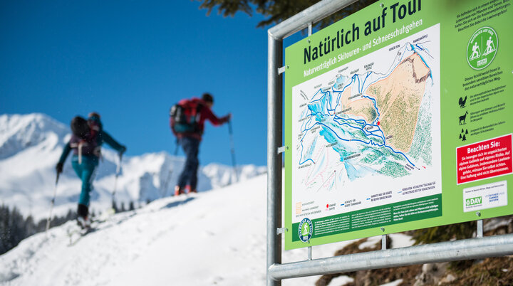 Der Aktionstag wirbt für naturverträgliches Verhalten | © DAV/Daniel Hug